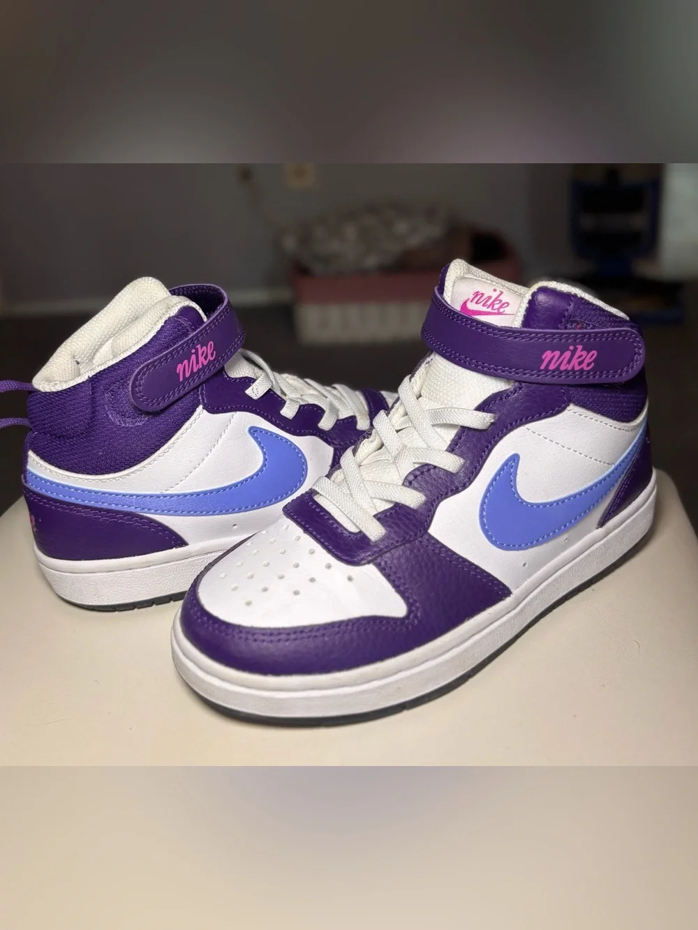 Nike Court Borough Mid 2 Big Kids' Sneakers